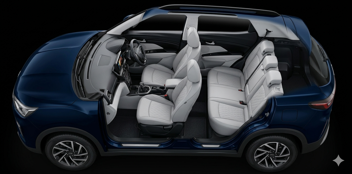 Widest-in-Segment Cabin Space